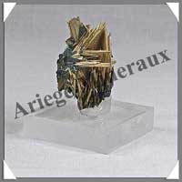 RUTILE sur HEMATITE - 8 grammes - 25x15x15 mm - M004