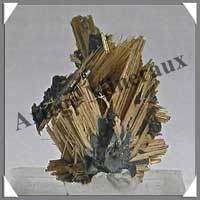 RUTILE sur HEMATITE - 8 grammes - 25x15x15 mm - M004
