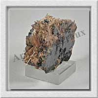 RUTILE sur HEMATITE - 56 grammes - 50x40x20 mm - M006