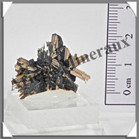 RUTILE sur HEMATITE - 10,4 grammes - 30x20x10 mm - M013