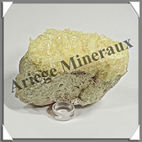 SOUFRE Cristallis - 211 grammes - 85x80x60 mm - M019