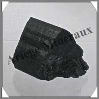 TOURMALINE NOIRE - 107 grammes - 40x35 mm - E021