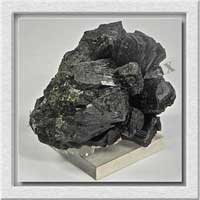 TOURMALINE NOIRE en Macle - 440 grammes - 90x75x70 mm - E001