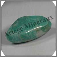 AMAZONITE - 75 grammes  - 65x35x15 mm - R010