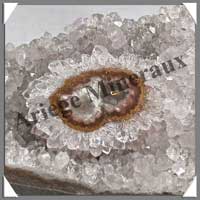 AMETHYSTE STALACTITE (Tranche) - 180 grammes - 78x61x24 mm - M001