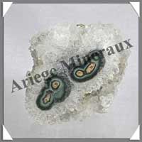 AMETHYSTE STALACTITE (Tranche) - 170 grammes - 73x68x28 mm - M002