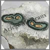 AMETHYSTE STALACTITE (Tranche) - 170 grammes - 73x68x28 mm - M002