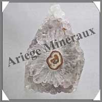 AMETHYSTE STALACTITE (Tranche) - 500 grammes - 112x71x41 mm - M003