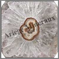AMETHYSTE STALACTITE (Tranche) - 500 grammes - 112x71x41 mm - M003