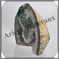 AMETHYSTE STALACTITE (Tranche) - 420 grammes - 104x92x45 mm - M005