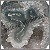 AMETHYSTE STALACTITE (Tranche) - 420 grammes - 104x92x45 mm - M005