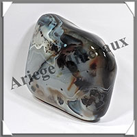 CALCEDOINE - FREE FORM Polie - 1028 grammes - 129x104x42 mm - R002