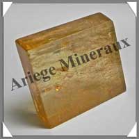 CALCITE OPTIQUE MIEL - 197 gr - 80x60x17 mm - C001