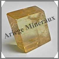 CALCITE OPTIQUE MIEL - 248 gr - 65x60x25 mm - C002