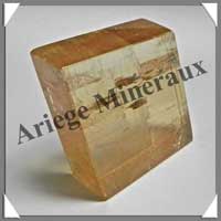 CALCITE OPTIQUE MIEL - 245 gr - 80x60x21 mm - C013