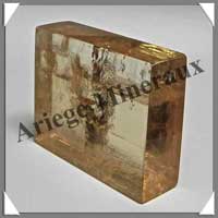 CALCITE OPTIQUE MIEL - 245 gr - 80x60x21 mm - C013
