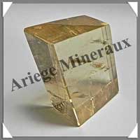 CALCITE OPTIQUE MIEL - 425 gr - 78x75x32 mm - C014