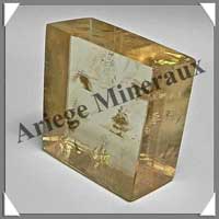 CALCITE OPTIQUE MIEL - 425 gr - 78x75x32 mm - C014