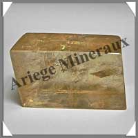 CALCITE OPTIQUE MIEL - 487 gr - 100x60x37 mm - C017
