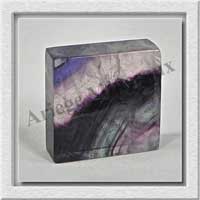FLUORITE Arc en Ciel - 90 grammes - 45x45x15 mm - A001