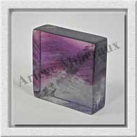 FLUORITE Arc en Ciel - 95 grammes - 45x45x15 mm - A007