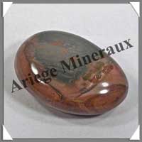 JASPE Multicolore - GALET Poli - 145 grammes - 70x48x28 mm - R003