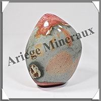 JASPE Multicolore - FREE FORM Polie - 945 grammes - 120x90x60 mm - R012