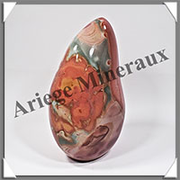 JASPE Multicolore - FREE FORM Polie - 1110 grammes - 140x85x70 mm - R013