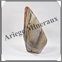 JASPE Multicolore - FREE FORM Polie - 1475 grammes - 200x95x50 mm - R014