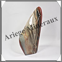 JASPE Multicolore - FREE FORM Polie - 1475 grammes - 200x95x50 mm - R014