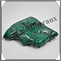 MALACHITE - 330 grammes - 90x85x15 mm - C031