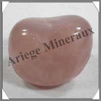 QUARTZ ROSE - 120 grammes - 50 mm - R001