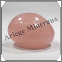 QUARTZ ROSE - 160 grammes - 60 mm - R007