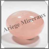 QUARTZ ROSE - 100 grammes - 50 mm - R010