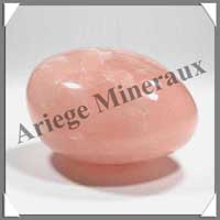 QUARTZ ROSE - 420 grammes - 80 mm - R017