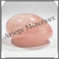 QUARTZ ROSE - 260 grammes - 70 mm - R020