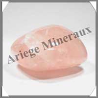 QUARTZ ROSE - 340 grammes - 80 mm - R022