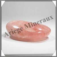 QUARTZ ROSE - 300 grammes - 100 mm - R023