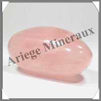 QUARTZ ROSE - 200 grammes - 80 mm - R026