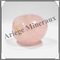 QUARTZ ROSE - 180 grammes - 50 mm - R029