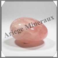 QUARTZ ROSE - 250 grammes - 70 mm - R030