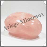 QUARTZ ROSE - 250 grammes - 80 mm - R033