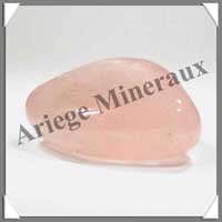 QUARTZ ROSE - 190 grammes - 80 mm - R034