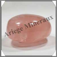 QUARTZ ROSE - 150 grammes - 60 mm - R039