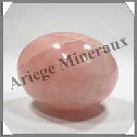 QUARTZ ROSE - 420 grammes - 80 mm - R043