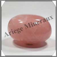 QUARTZ ROSE - 250 grammes - 70 mm - R045
