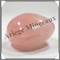 QUARTZ ROSE - 250 grammes - 70 mm - R047