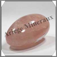 QUARTZ ROSE - 200 grammes - 80 mm - R050