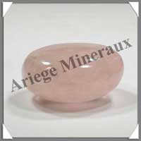 QUARTZ ROSE - 50 grammes - 40 mm - R053