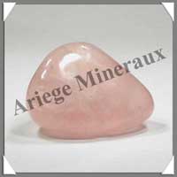 QUARTZ ROSE - 120 grammes - 60 mm - R057